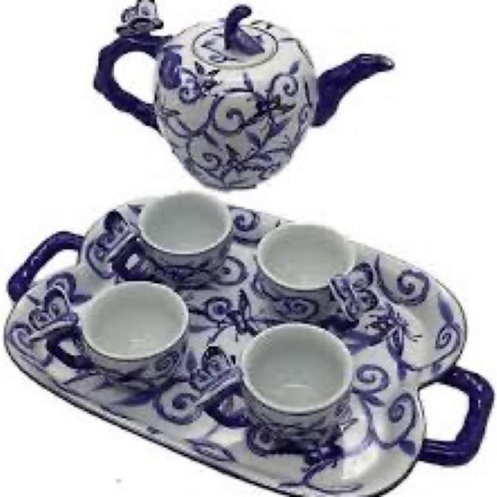Bombay Company Porcelain Tea Set